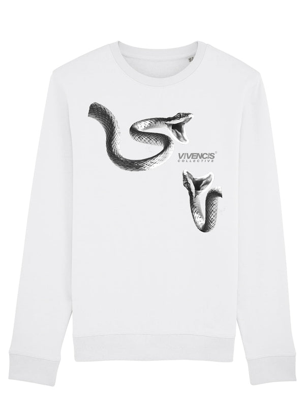 Grey Venom Sweatshirt - White