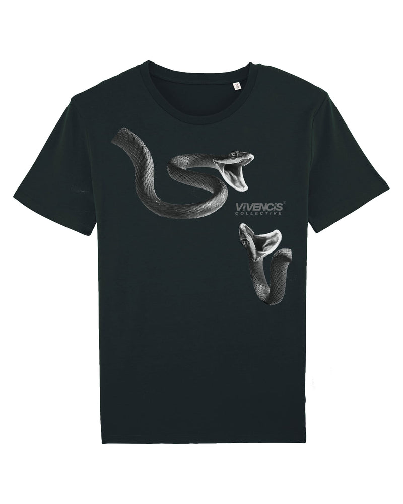 Grey Venom T-Shirt - Black