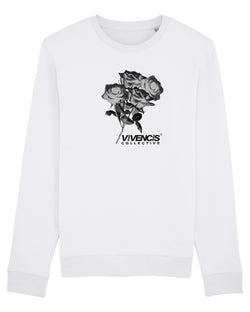 Black Eternal Sweatshirt - White