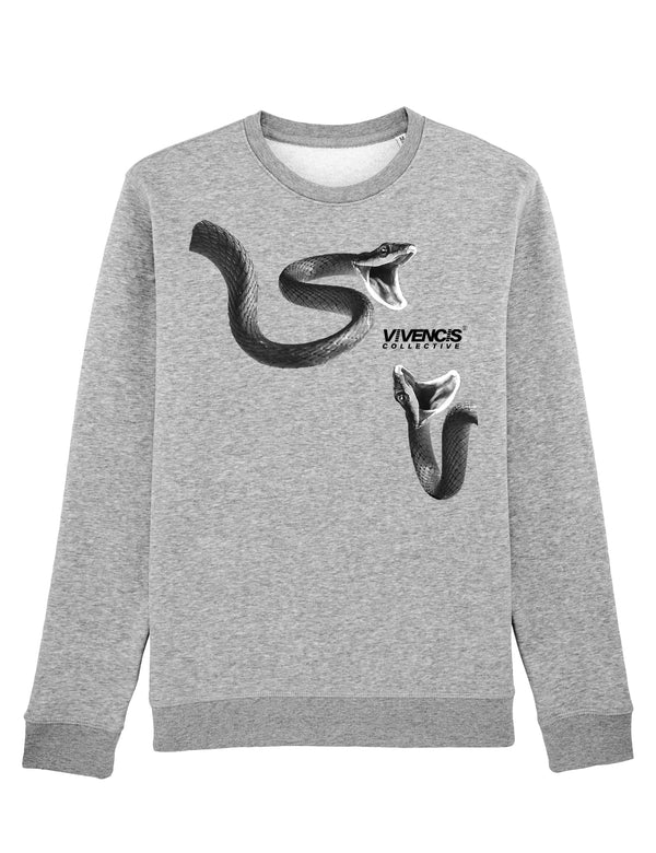 Black Venom Sweatshirt - Grey