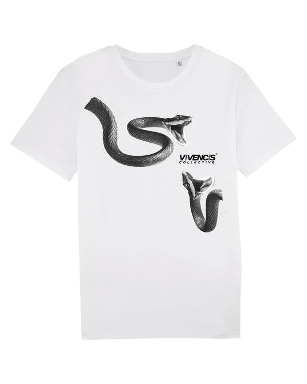 Black Venom T-Shirt - White