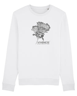 Grey Eternal Sweatshirt - White