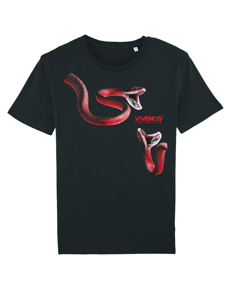 Red Venom T-Shirt - Black