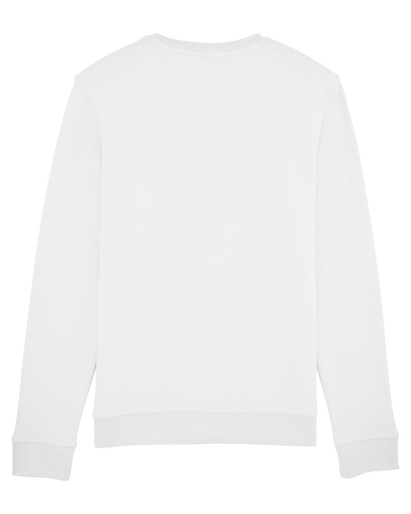 Grey Patterns Sweatshirt - White