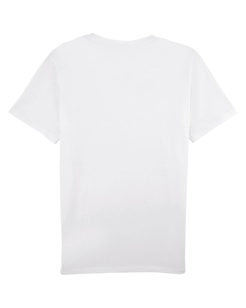 Grey Patterns T-Shirt - White