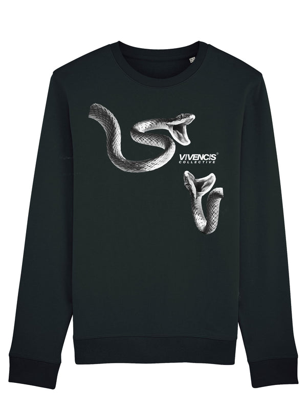 White Venom Sweatshirt - Black