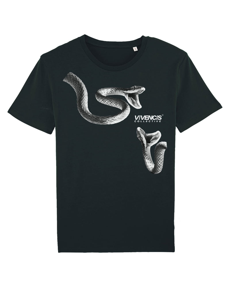 White Venom T-Shirt - Black